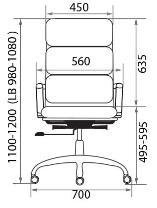 Кресло для персонала Texas Lux gtpCh1 440383/PU