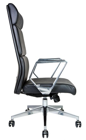 Кресло офисное Лондон ЛЮКС ZR8637H-408 black PU