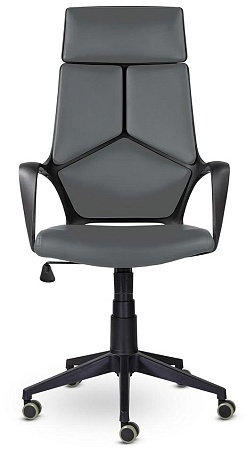 Кресло офисное IQ (black plastic/grey) CX0898R-1-222