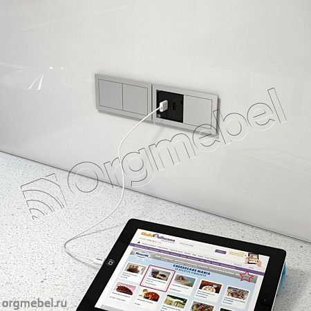 VERSA Mono Зарядка USB*2шт АНОД.АЛЮМ 060.25Y.00001