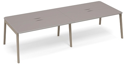 Стол для переговоров с кабель-каналом WOOD  ТМ В2 155-2