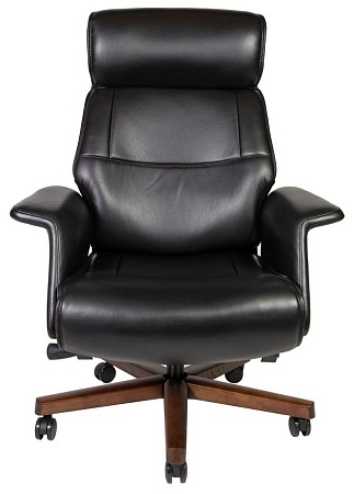 Кресло офисное Вагнер А2067 black leather