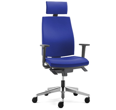 Кресло синх, 3D,алюм, подг JOB 661 3D Alum MH YI386 headrest