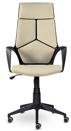 Кресло офисное  IQ (black plastic sand) CX0898R-1-135