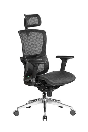 Офисное кресло Riva Chair А8 (чёрный пластик)