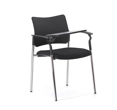 Кресло со столик, опоры Pinko plastic 4legs SLW 58 Arms+WT