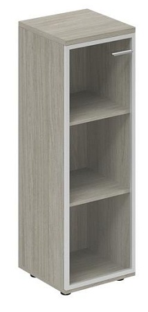Шкаф средний со стеклом, з.ст HDF, левый WN.802.L
