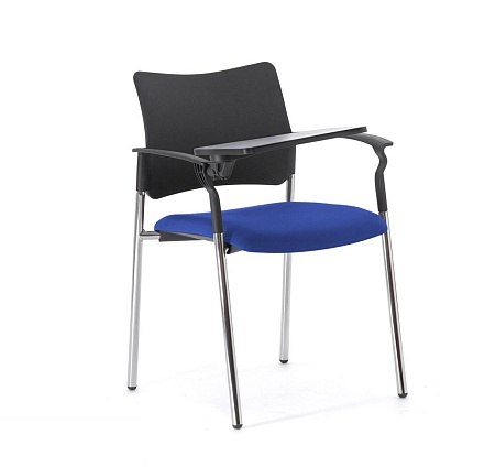 Кресло со столик, опоры Pinko plastic 4legs SLW 58 Arms+WT