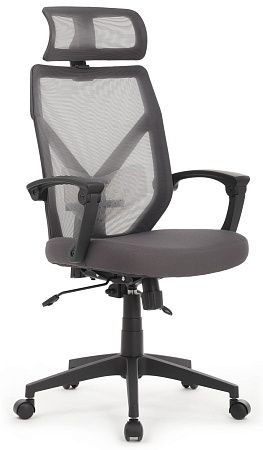 Офисное кресло (Чёрный пластик) OLIVER W-203 AC