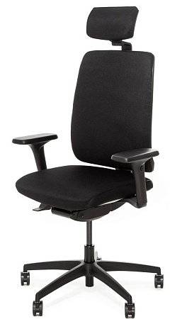 Кресло,синх, 1D,под&amp;в,чер DION 870 1D black