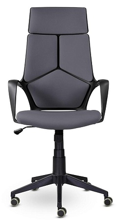Кресло офисное IQ  (black plastic grey) CX0898R-1-125