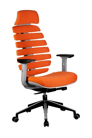 Кресло Riva Chair SHARK (серый пластик)