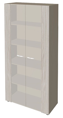 Шкаф высокий со стеклянными фасадами Nt-46