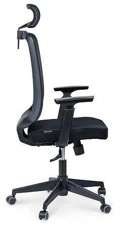 Кресло офисное Лондон офис JZR1008H-BL005-DWB103 black plastic