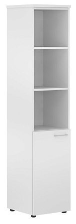Шкаф колонка с глухой малой дверью и топом XHC 42.5(L)