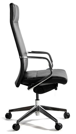 Кресло офисное Сиена A1811 black leather
