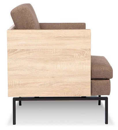 Кресло с панелью ДСП OTTO 1-Wood