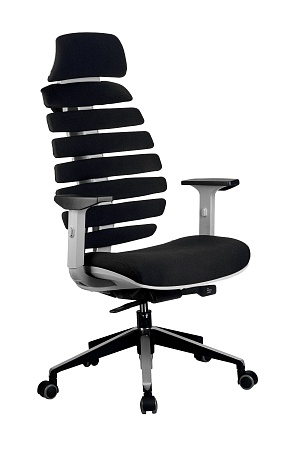 Кресло Riva Chair SHARK (серый пластик)