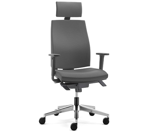 Кресло синх, 3D,алюм, подг JOB 661 3D Alum MH YI386 headrest