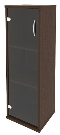 Шкаф средний узкий левый (1 средняя дверь стекло) А.СУ-2.4 (L)