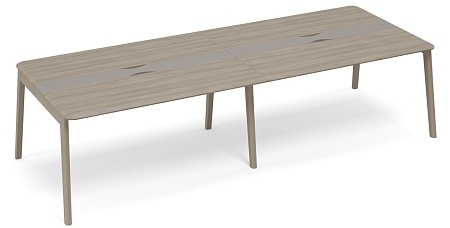 Стол для переговоров с кабель-каналом WOOD  ТМ В2 155-2