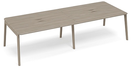 Стол для переговоров с кабель-каналом WOOD  ТМ В2 155-2