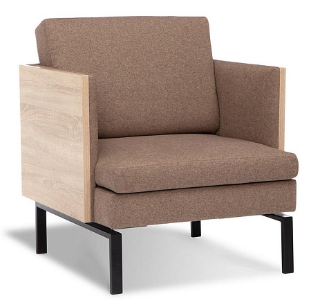 Кресло с панелью ДСП OTTO 1-Wood