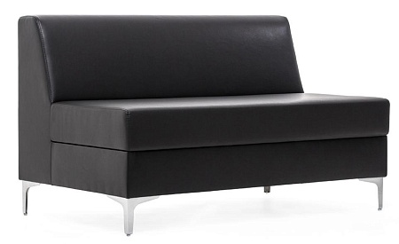 Диван 2-местный NEO 2 Ecotex 3001 black