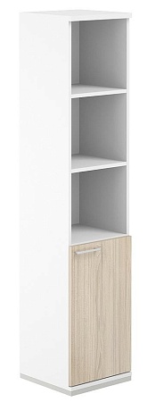 Шкаф 5 ур. 400 полуоткрытый AG.219.WH.WH.WH.R