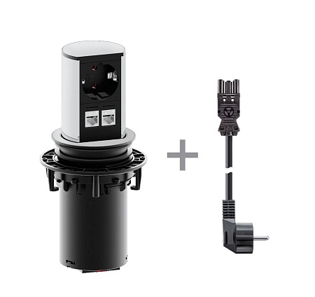ELEVATOR 1x220V+2Cat5e+ кабель АЛЮМИНИЙ ELEV 1x220...