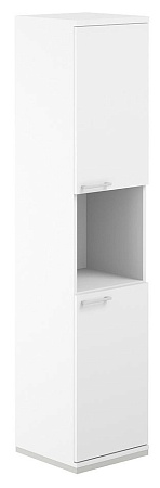Шкаф 5 ур. 400 с нишей AG.219.WH.WH.WH.WH.R