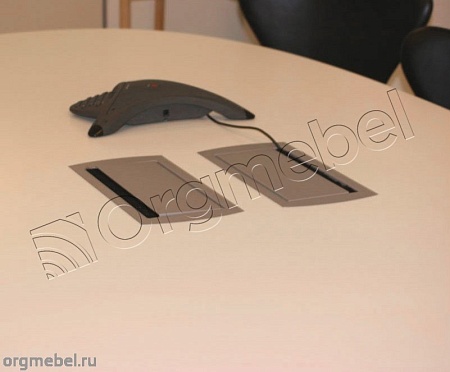 CONIsmall розетблок 1+2пуст ЧЕРНЫЙ 912.002