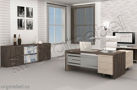 Стол письменный П34КМЛ/П