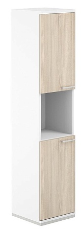 Шкаф 5 ур. 400 с нишей AG.219.WH.WH.WH.WH.L