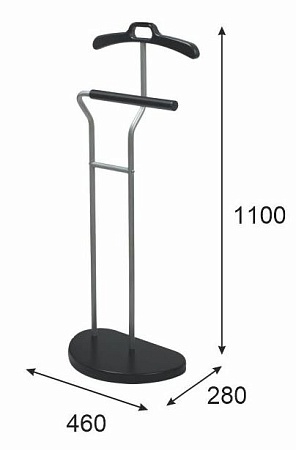 Вешалка костюмная Д 10 (Венге)