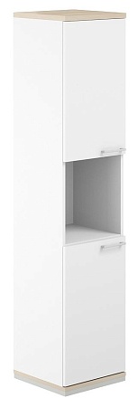 Шкаф 5 ур. 400 с нишей AG.219.WH.WH.WH.WH.L