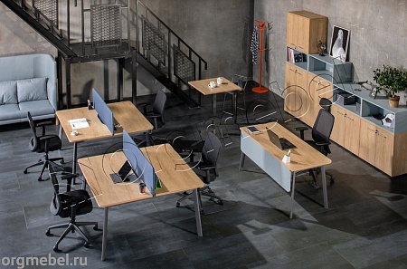 FLEX Стол письменный 135S601 6Z (7016)