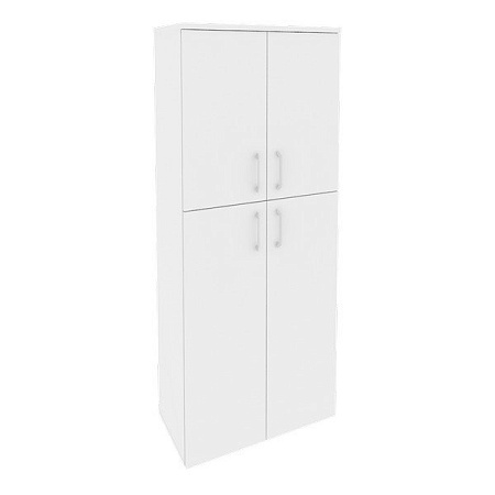 Шкаф высокий широкий (2 средних фасада ЛДСП + 2 низких фасада ЛДСП) O.ST-1.8