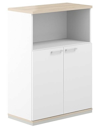 Шкаф 3 ур. 800 с нишей AG.216.WH.WH.WH